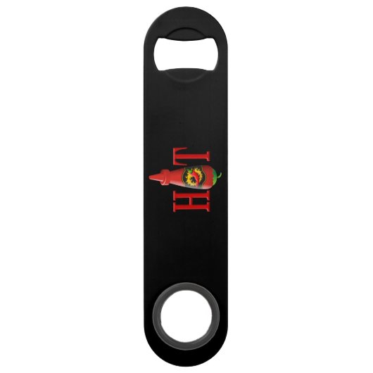 Hot Sauce Bottle Speed Flessenopener (Achterkant)