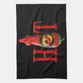 Hot Sauce Bottle Theedoek (Verticaal)