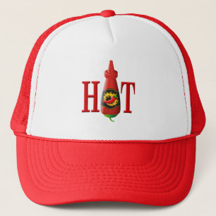 Hot Sauce Bottle Trucker Pet