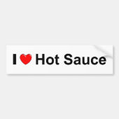 Hot Sauce Bumpersticker (Voorkant)