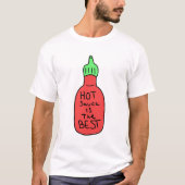Hot Sauce is de beste T-shirt (Voorkant)
