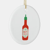 Hot Sauce Keramisch Ornament (Rechts)