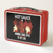 Hot Sauce Ketchup Fire Red Chili Pepper (Voorkant)