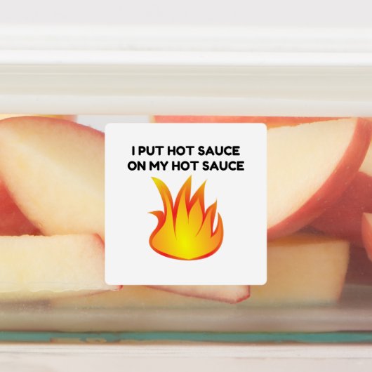 Hot Sauce Labels (Aangebracht)
