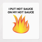 Hot Sauce Labels (Design 1)