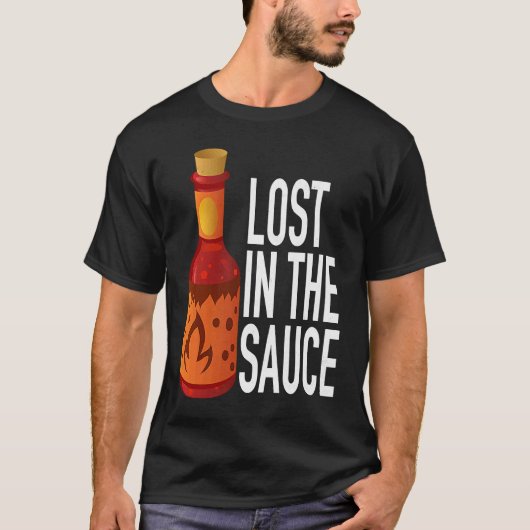 Hot Sauce Lost In The Sauce T-shirt (Voorkant)
