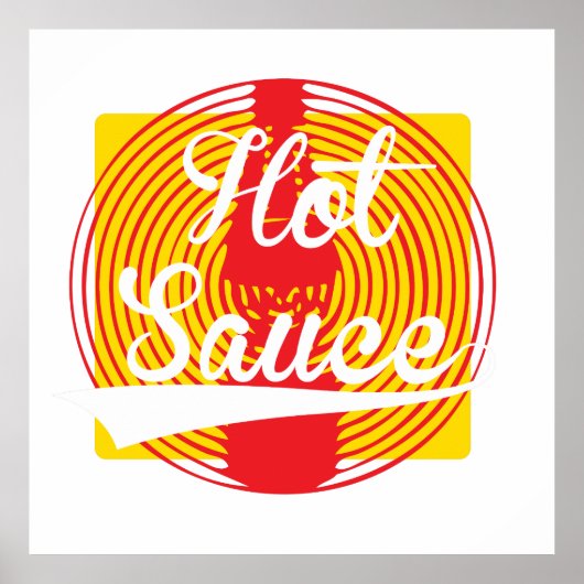 Hot Sauce. Poster (Voorkant)