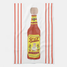 HOT SAUCE Spicy Cat Red stripe