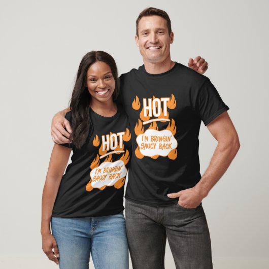 Hot Sauces Halloween S I'M Bringing Saucy Back T-shirt (Unisex)