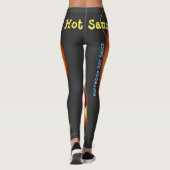 Hot & Saucy Leggings: Mr Pepper Face van Hattwood Leggings (Achterkant)