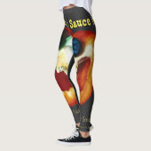 Hot & Saucy Leggings: Mr Pepper Face van Hattwood Leggings (Links)