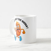 Hot Sausage Escape Plan Koffiemok (Voorkant links)