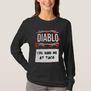 Hot Sauzen Groep Halloween Diablo Saus Je Had Me T-shirt