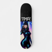 HOT SCI-FI CURVY VROUWEN GEPERSONALISEERDE SKATEBO PERSOONLIJK SKATEBOARD (Voorkant)