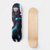 HOT SCI-FI CURVY VROUWEN SKATEBOARDS (Voorkant)