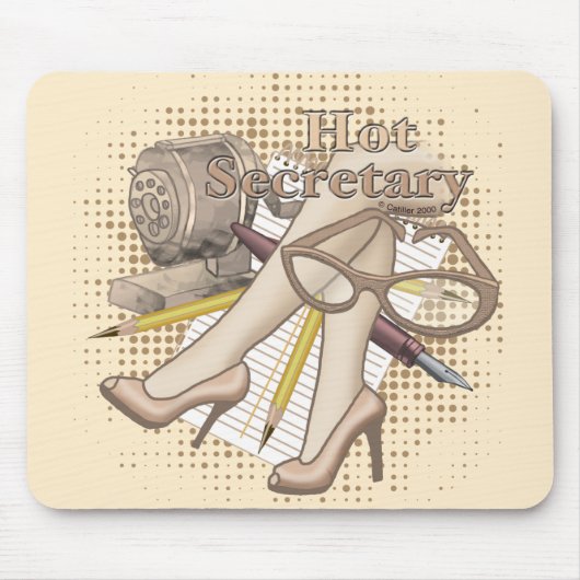 Hot Secretary Muismat (Voorkant)