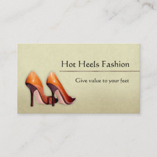 Hot Shoes Boutique Visitekaartje