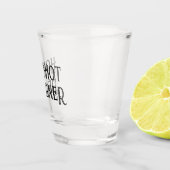 Hot Shot Designer | Grappig geschenkglas Glas (Rechts)