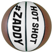 Hot-Shot Zaddy Basketbal (Verticaal)