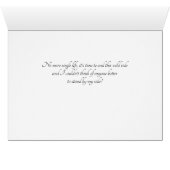 Hot Silver en Black Cheetah Print voor Bridesmaid (Binenzijde Horizontaal (Onderkant))