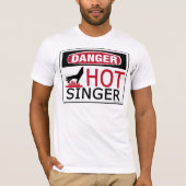 Hot Singer T-shirt (Voorkant)