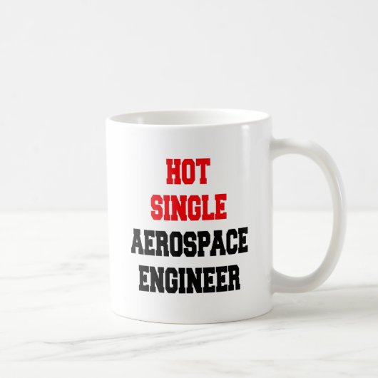 Hot Single Aerospace Engineer Koffiemok (Rechts)