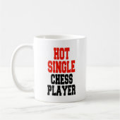 Hot Single Chess Player Koffiemok (Links)