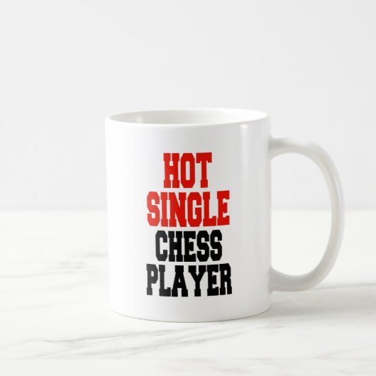 Hot Single Chess Player Koffiemok (Rechts)