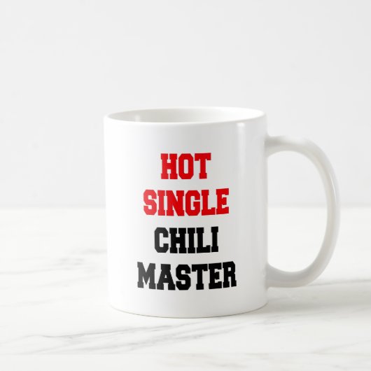 Hot Single Chili Master Koffiemok (Rechts)
