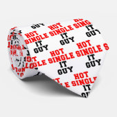 Hot Single IT Guy-Stropdas Stropdas (Opgerold)