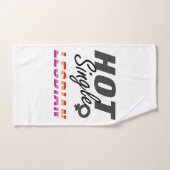 Hot Single Lesbian | Lesbische trots  Bad Handdoek (Handdoek)