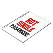 Hot Single Paramedic Notitieboek (Linkerzijde)