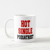 Hot Single Podiatrist Koffiemok (Links)