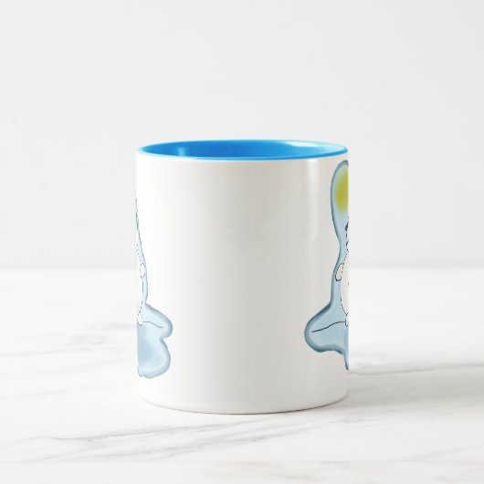 Hot Snowman-mok Tweekleurige Koffiemok (Center)