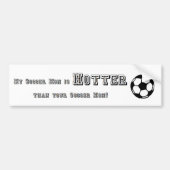 Hot Soccer Mam Bumpersticker (Voorkant)