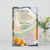 HOT SOUP ~ BRIEFPAPIER (Staand voorkant)