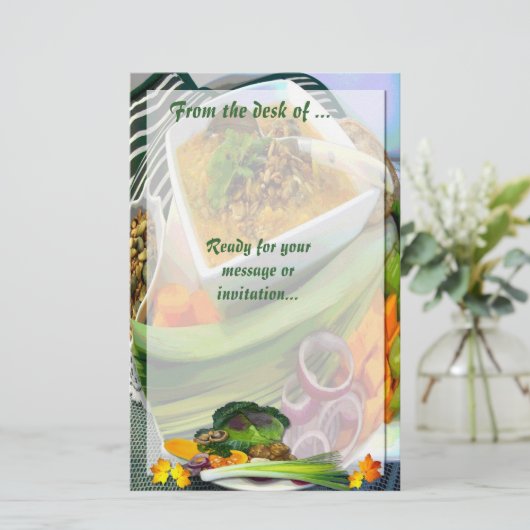 HOT SOUP ~ BRIEFPAPIER # 3 (Staand voorkant)