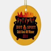 Hot- & Spicy Chili Cook Off Ornament (Rechts)