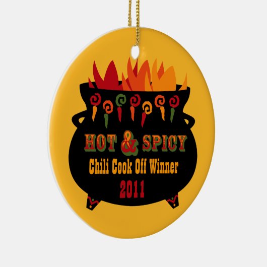 Hot- & Spicy Chili Cook Off Ornament (Rechts)