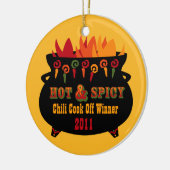 Hot- & Spicy Chili Cook Off Ornament (Links)