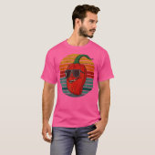 Hot Spicy Food Sauce Chili Pepper Jalapeno Lover T-shirt (Voorkant volledig)