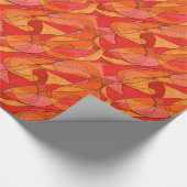"Hot Spot" Abstract ontwerppapier Cadeaupapier (Hoek)