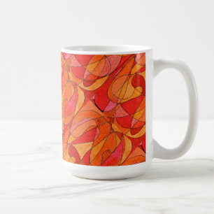 "Hot Spot Tiled" Abstract design Mok