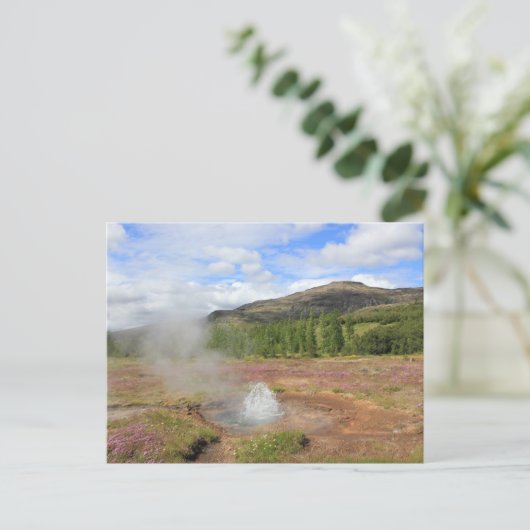Hot Spring Briefkaart (Staand voorkant)