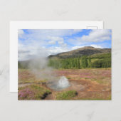 Hot Spring Briefkaart (Voorkant / Achterkant)