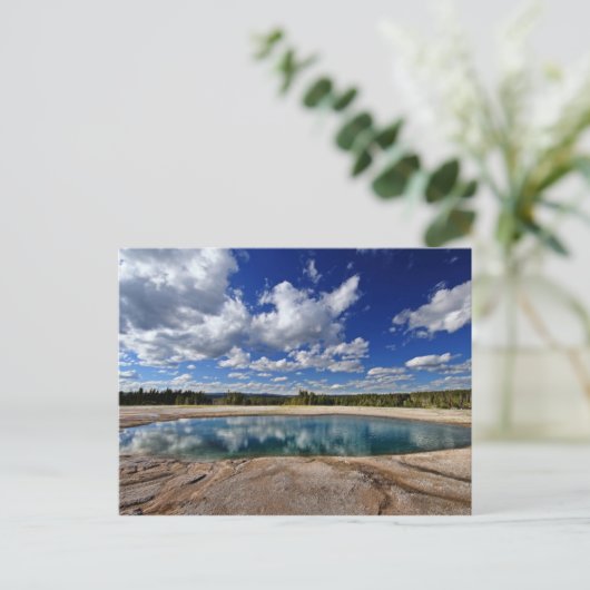 Hot Spring Briefkaart (Staand voorkant)