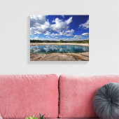 Hot Spring Canvas Afdruk (Insitu (Woonkamer))