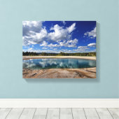 Hot Spring Canvas Afdruk (Insitu (Houten vloer))