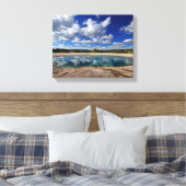 Hot Spring Canvas Afdruk (Insitu (Slaapkamer))