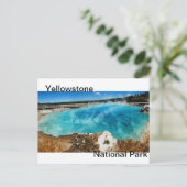 Hot Spring Pond Briefkaart (Staand voorkant)